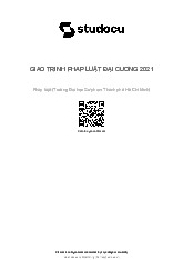 Tập bài giảng môn Pháp luật đại cương | Đại học Sư phạm Thành phố Hồ Chí Minh