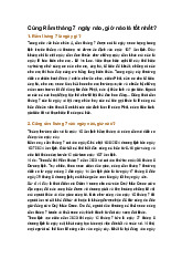 Cúng Rằm tháng 7 ngày nào, giờ nào là tốt nhất?