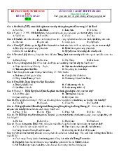Đề ôn thi tốt nghiệp môn Sử năm 2025 bám sát minh họa giải chi tiết-Đề 13