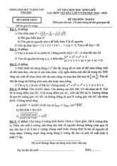 Đề chọn học sinh giỏi Toán 9 năm 2024 – 2025 phòng GD&ĐT Ứng Hòa – Hà Nội