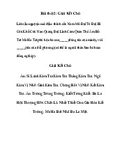 Giải kết chú - Tài liệu tổng hợp