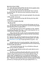 Ôn tập môn Pháp luật đại cương - Học viện nông nghiệp Việt Nam