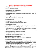 Tổng hợp đáp án trắc nghiệm Chủ nghĩa xã hội khoa học | Trường đại học Cần Thơ
