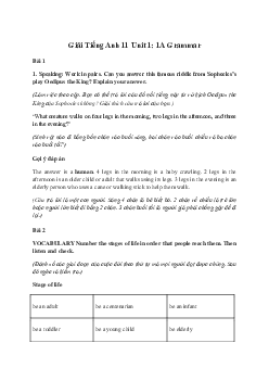 Giải Tiếng Anh 11 Unit 1: 1A Vocabulary | Friends Global