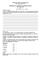 Ôn thi giữa kỳ Chuẩn mực báo cáo tài chính quốc tế | Trường Đại học Công nghiệp TP.HCM