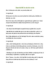 Soạn bài Bí ẩn của làn nước sách Kết nối tri thức | Ngữ văn 9