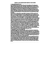 NGHỀ TRUYỀN THỐNG Ở TÂY NGUYÊN: Khám Phá Văn Hóa Địa Phương