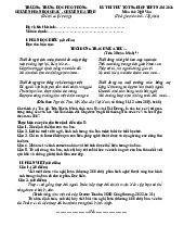 Đề thi thử tốt nghiệp THPT 2025 môn Ngữ văn trường THPT Chuyên Phan Bội Châu, Hà Tĩnh