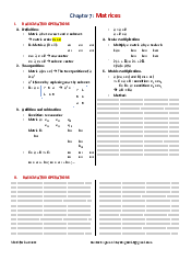 Chapter 7 part 1 - Math for business | Trường Đại học Quốc tế, Đại học Quốc gia Thành phố HCM