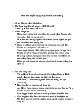 Phân bản tuyển dụng chuyên viên marketing môn Quản trị kinh doanh | Trường Đại học Kinh doanh và Công nghệ Hà Nội