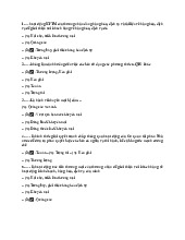 Trắc nghiệm Pháp luật về hoạt động thương mại có đáp án