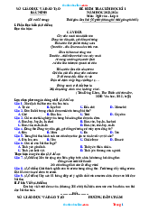 Đề thi HK1 Ngữ văn 6 sở GD Bắc Ninh