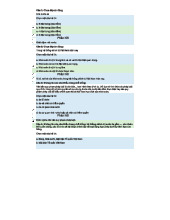 Trắc Nghiệm Chính Trị Việt Nam - Câu Hỏi và Đáp Án (CT101)