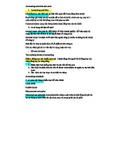 Chapter 1: Kế Toán Trong Hành Động - Các Hoạt Động và Người Sử Dụng