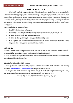 Bộ đề tổng hợp ôn thi học kỳ 2 môn Toán 11 – Nguyễn Văn Nam