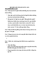 Ôn tập LSĐ/ Trường đại học Nguyễn Tất Thành