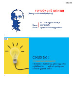 Chương 1: Khái Niệm và Phương Pháp Nghiên Cứu  môn Tư tưởng Hồ Chí Minh | Trường Đại học Sư phạm Thành phố Hồ Chí Minh