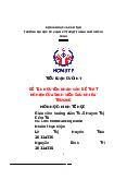 Nguyên nhân vấn đề thất nghiệp của sinh viên sau khi ra trường | Tiểu luận môn kinh tế học Trường đại học sư phạm kỹ thuật TP. Hồ Chí Minh