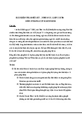 Bài Kiểm Tra Giữa Kỳ Pháp Luật Đại Cương | Pháp Luật Đại Cương | Trường Đại học Hà Nội