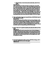 TLH - Lý Thuyết Tâm Lý: Phản Ánh, Phản Xạ và Năng Lực