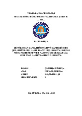 Nhận dạng, phân tích và đánh giá hiệu quả chiến lược cạnh tranh của công ty cổ phần nông nghiệp BAF Việt Nam | Bài thảo luận quản trị chiến lược