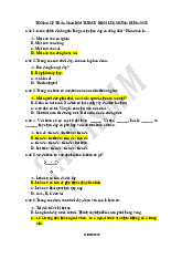 Đề cương môn Tư duy biện luận ứng dụng - Trường Đại học Thủ Dầu Một.