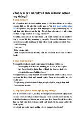 Công ty là gì ? Công ty cỏ phải là doanh nghiệp hay không ?