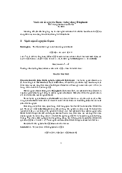 Vành các số nguyên Gauss và ứng dụng Diophante - Đại số tuyến tính | Đại học Sư Phạm Hà Nội