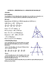 Chuyên đề 5 – Bổ đề hình thang và chùm đường thẳng đồng quy môn Toán lớp 8