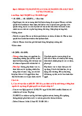 Bài 2 - Nhiệm vụ, nguyên tắc cơ bản, nguồn của luật dân sự Việt Nam. Môn Pháp luật đại cương | Đại học Công nghệ Thành phố Hồ Chí Minh