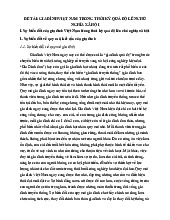 Bài tập lớn Biến đổi gia đình Việt Nam trong thời kỳ quá độ lên CNXH môn Chủ nghĩa xã hội khoa học | Học viện Ngân hàng
