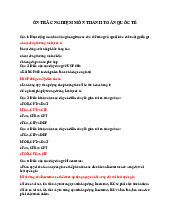 72 câu trắc nghiệm Thanh toán quốc tế- Trường đại học Văn Lang