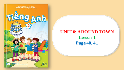Unit 6: Around Town Lesson 1 | Bài giảng PowerPoint | Tiếng Anh 2 |  i-Learn Smart Start (Cả năm)