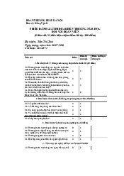 Bài thực hành của sinh viên môn tin học đại cương | Đại học Sư phạm Hà Nội