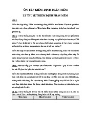 Ôn Tập Kiểm Định Phần Mềm: Phân Tích Các Phương Pháp Kiểm Thử | Môn Phần mềm - Trường Cao đẳng Công Nghệ Bách Khoa Hà Nội