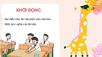 Giáo án điện tử Tiếng Việt 4 Tuần 2 Bài đọc 4 Cánh diều: Những vết đinh