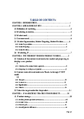 Marketing Strategies for Resort Tourism in Thanh An | Marketing du lịch | Đại học Tôn Đức Thắng