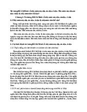 Đề cương môn Tư tưởng Hồ Chí Minh– khoa học  Trường Đại học bách khoa - Đại học đà nẵng.