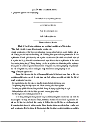 Quản trị Marketing - Marketing | Học viện Chính sách và Phát triển