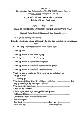 GIẤY ĐỀ NGHỊ ĐĂNG KÝ DOANH NGHIỆP CÔNG TY CỔ PHẦN | Trường Đại học Kinh Tế - Luật