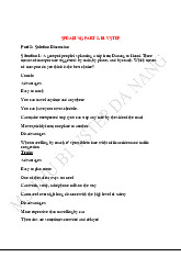 Đề Speaking Part 2 - B1 VSTEP Practice Scenarios | Tiếng Anh | Đại học Kinh tế - Đại học Đà Nẵng