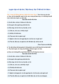 Giải SGK Tiếng Việt 5 trang 38 Bài 7: Luyện tập về đại từ (Tiếp theo) - Kết nối tri thức (Tập 1)