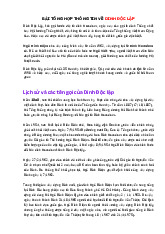 Thuyết Minh Dinh Độc Lập: Lịch Sử và Ý Nghĩa Văn Hóa. Môn Du lịch (DVH)|Đại học Văn Hiến.