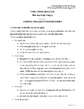 TT đề cương bài giảng  môn học: luật công ty | Trường Đại học Luật Thành phố Hồ Chí Minh