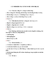 Đề cương môn kinh tế chính trị- Trường Đại học bách khoa - Đại học đà nẵng.