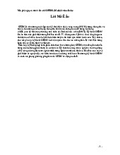 Mô phỏng quá trình điều chế OFDM sử dụng Matlab - Báo cáo nghiên cứu. Môn Mô hình hoá và mô phỏng hệ thống điều khiển | Trường Đại học Công nghệ, Đại học Quốc gia Hà Nội.