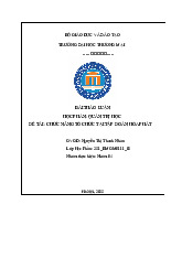 Chức năng tổ chức tại Tập đoàn Hòa Phát | Bài thảo luận quản trị học