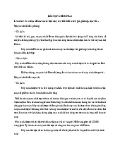 Bài tập Chương 2 Môn Thủy lực khí nén | Đại học Sư phạm Kỹ thuật Thành phố Hồ Chí Minh