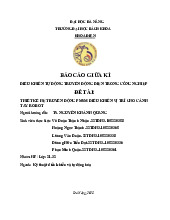 ĐỀ TÀI: THIẾT KẾ HỆ TRUYỀN ĐỘNG PMSM ĐIỀU KHIỂN VỊ TRÍ CHO CÁNH TAY ROBOT môn truyền động điện –Trường Đại học bách khoa – đại học Đà Nẵng