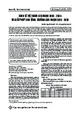 chính sách tiền tệ Việt Nam 2020-2024